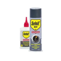 წებო Selsil MDF 400 მლ.+100 გ. — წებო
