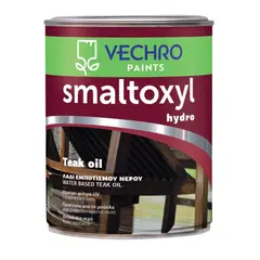 ზეთი Vechro Smaltoxyl Hydro Teak Oil 750 მლ — ხის საფარი