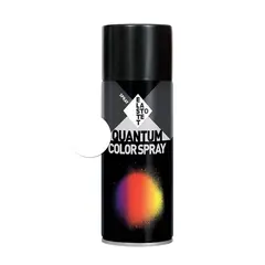 სპრეი საღებავი პრიალა Elastotet Quantum Color Spray Ral 9016 400ml თეთრი — სპრეი საღებავი