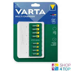 დამტენი მოწყობილობა VARTA 8 — ელემენტები და ბატარეები