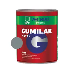 საღებავი ზეთის ლითონისთვის Vechro Gumilak metal No 624 ვერცხლისფერი პრიალა 750 მლ — ზეთის საღებავი