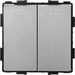 ჩამრთველი ჩარჩოს გარეშე Socket Style 2 ნაცრისფერი — როზეტები და ჩამრთველები