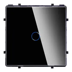 ჩამრთველი ჩარჩოს გარეშე სენსორით Socket Elegant Wireless Wi-Fi 1 შავი — როზეტები და ჩამრთველები