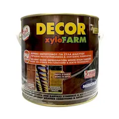 ხის დამცავი ფერადი ლაქი Decor Xylofarm მიწისთხილი 0.75 ლ — ლაქი