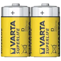 ელემენტი VARTA SUPERLIFE Type D 2 ც — ელემენტები და ბატარეები