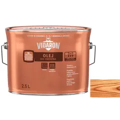 ზეთი ხის Vidaron 2.5 ლ D02 ბუნებრივი ტექი — ხის საფარი