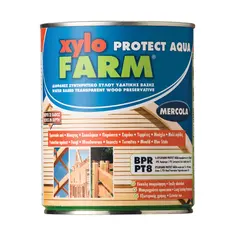 ანტისეპტიკი ხის Evochem Xylofarm Protect Aqua BPR PT8 5 ლ — ხის საფარი