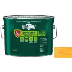 გასაჟღენთი ხის Vidaron Impregnat 2.5 ლ V02 ოქროსფერი ფიჭვი — ხის საფარი