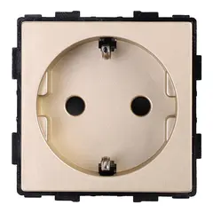 როზეტი Socket Style 16A ოქროსფერი — როზეტები და ჩამრთველები