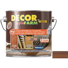 ხის ლაქი Evochem Decor Xylofarm წაბლი 2.5 ლ — ლაქი