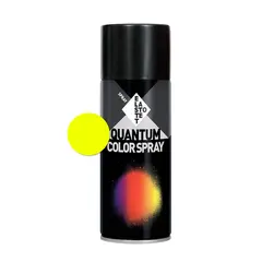 სპრეი საღებავი ფოსფორი Elastotet Quantum Color Spray F12 400ml ყვითელი — სპრეი საღებავი