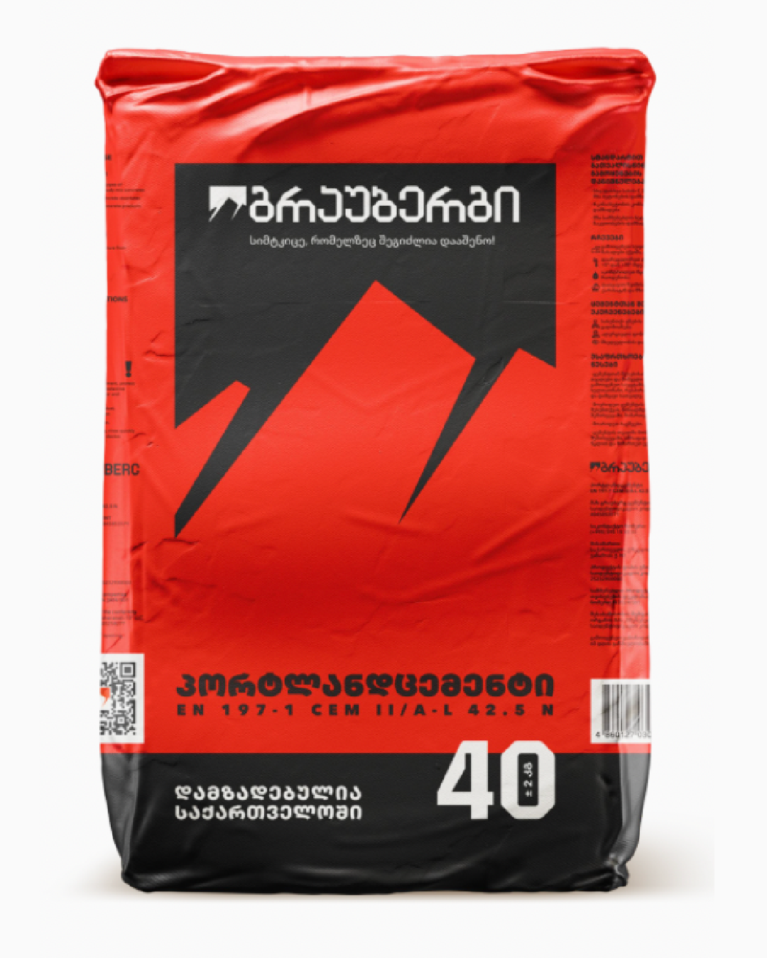 ცემენტი Grauberg M500 40კგ — ცემენტი