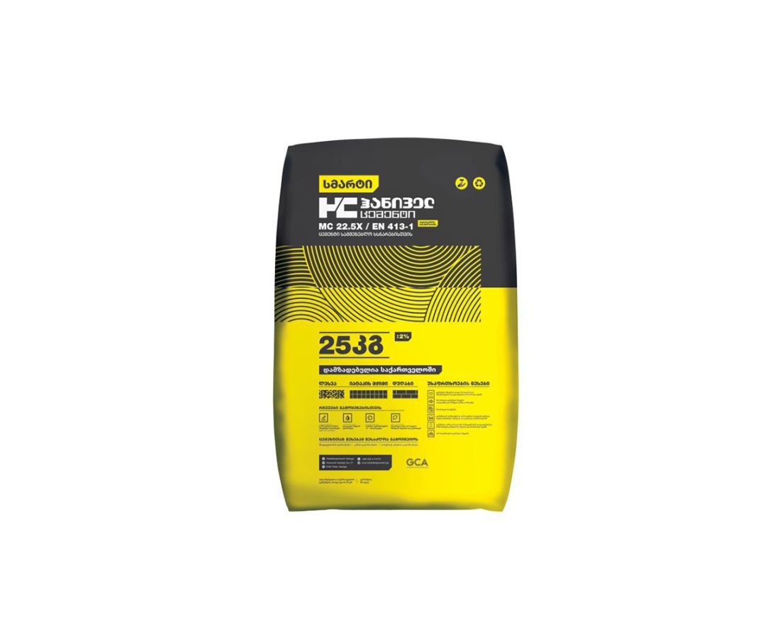 ჰეიდელბერგ სმარტი MC 22.5X 25კგ (300) — ცემენტი