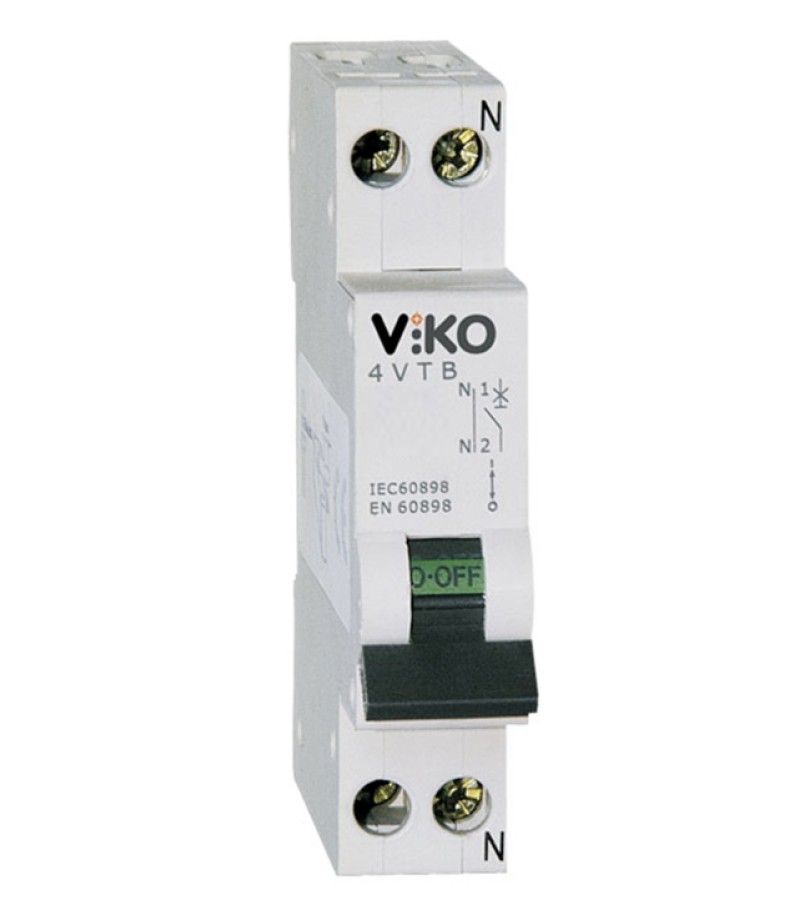 ელექტრო დამცველი  1*20A C  4,5 kA   4VTB-1C20  VIKO — ავტომატური ამომრთველი