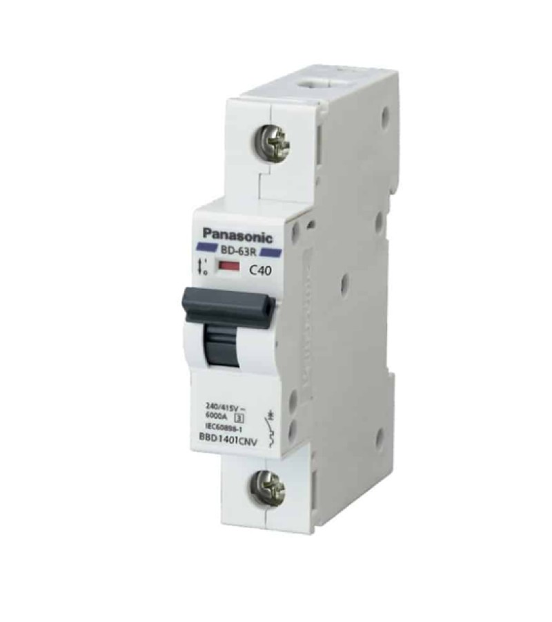 ელექტრო დამცველი 1*16A C 4,5 kA BBD1161CSTJ Panasonic — ავტომატური ამომრთველი