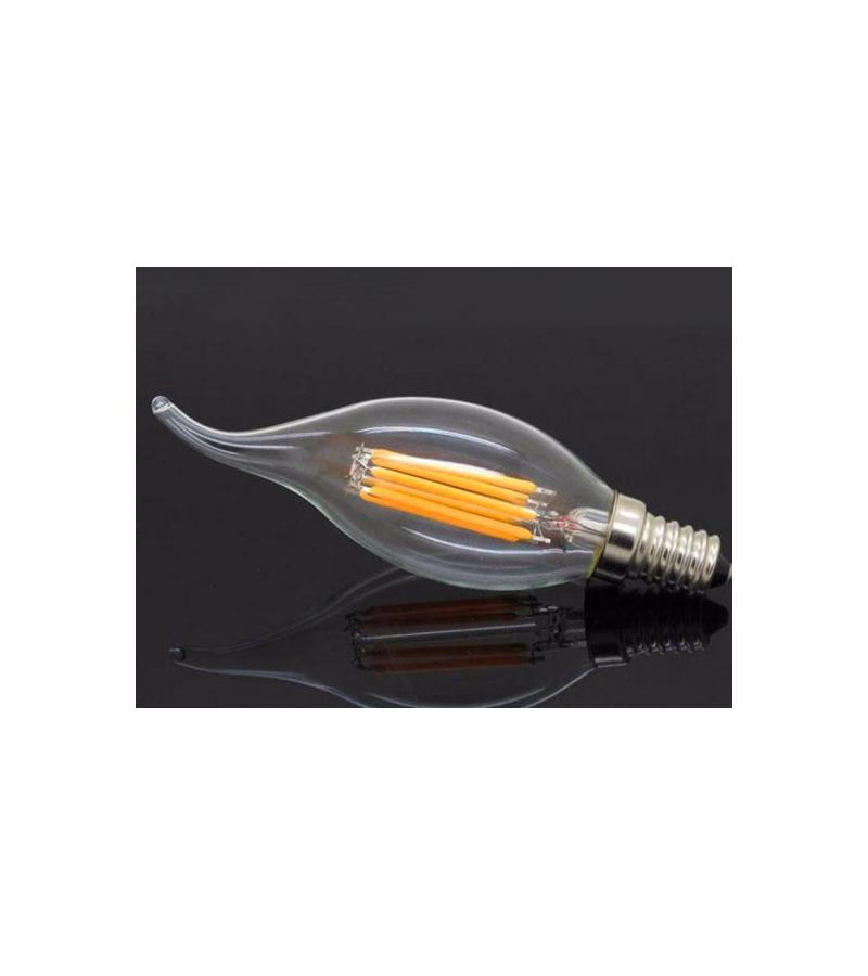 ნათურა LED C35 ფერი 2200K 2W / E14 — ნათურა და ვაზნა