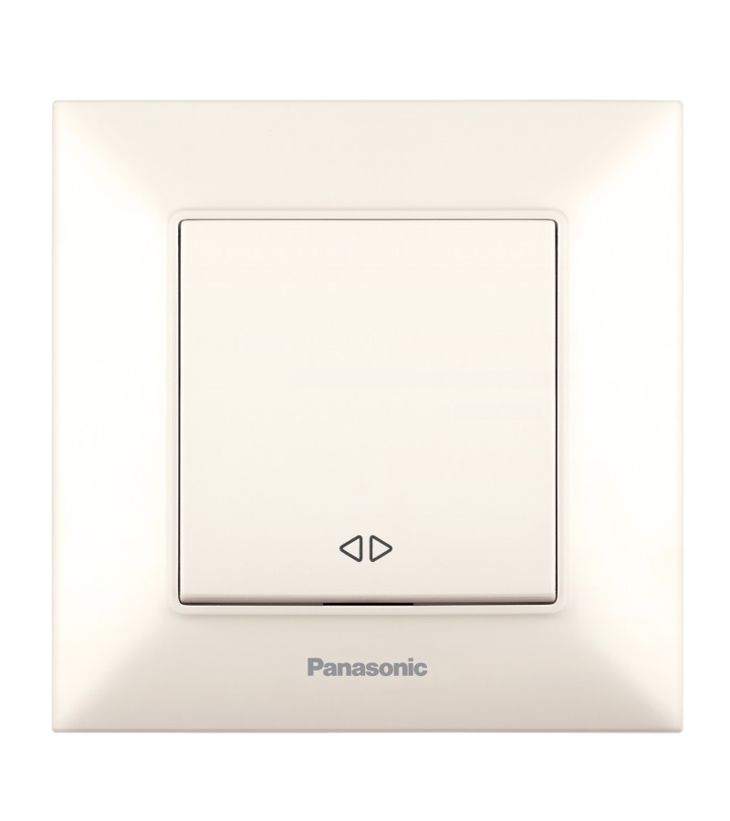გადამრთველი PANASONIC ARKEDIA SLIM პერმუტატორი კრემი — როზეტები და ჩამრთველები
