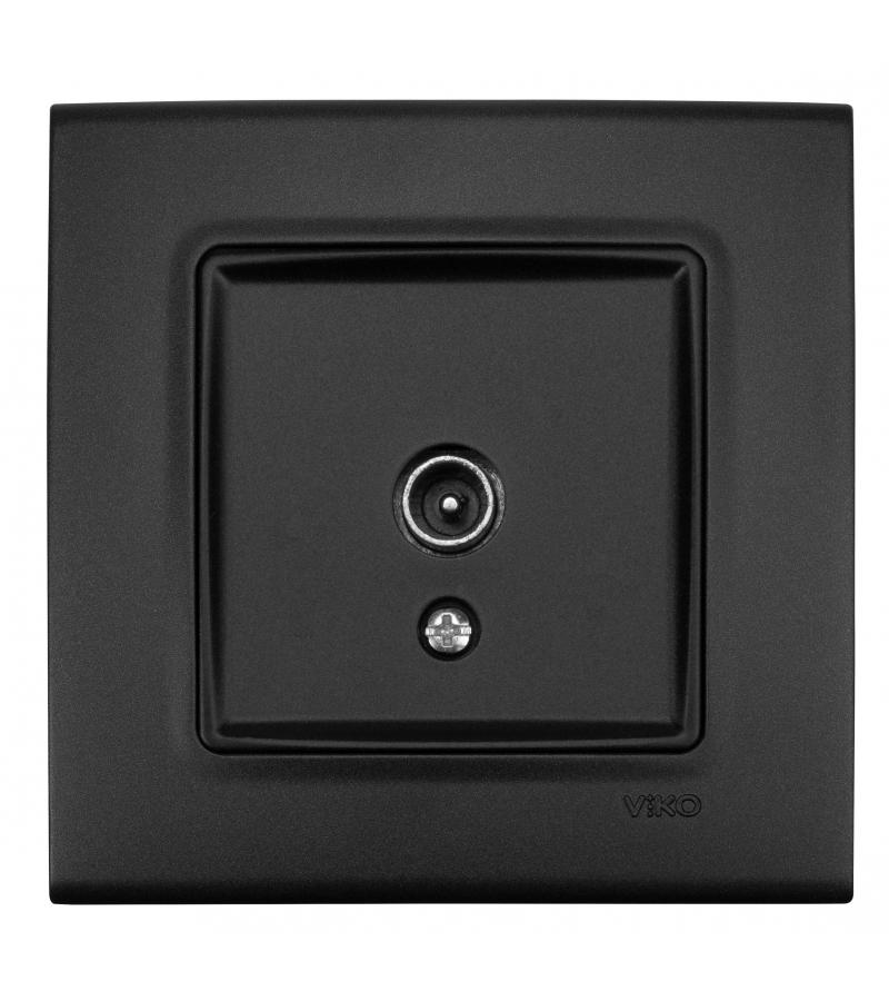 როზეტი  ტელევიზორის  LINNERA LIFE GECE   #90404010-MD   VIKO by Panasonic — როზეტები და ჩამრთველები
