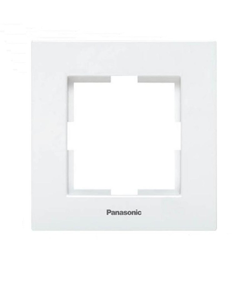 ჩამრთველ-როზეტის კანტი KARRE PLUS 55 1-ნი თეთრი WDTF18012WH-AMEA Panasonic — როზეტები და ჩამრთველები