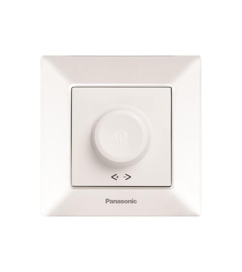 გადამრთველი PANASONIC ARKEDIA SLIM დიმერი 6-100W თეთრი — როზეტები და ჩამრთველები