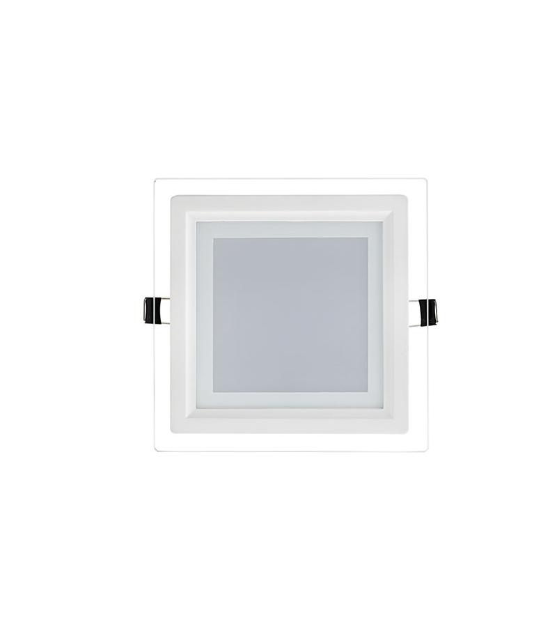 განათება  LED  ფერადი ნათებით  WD-22  ოთხკუთხა  12 W — LED განათება