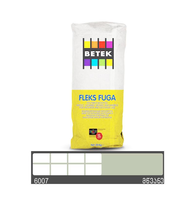 ფუგა Betek Fleks Fuga 1კგ. ფერი :6007 Yesil Gri — ფუგა