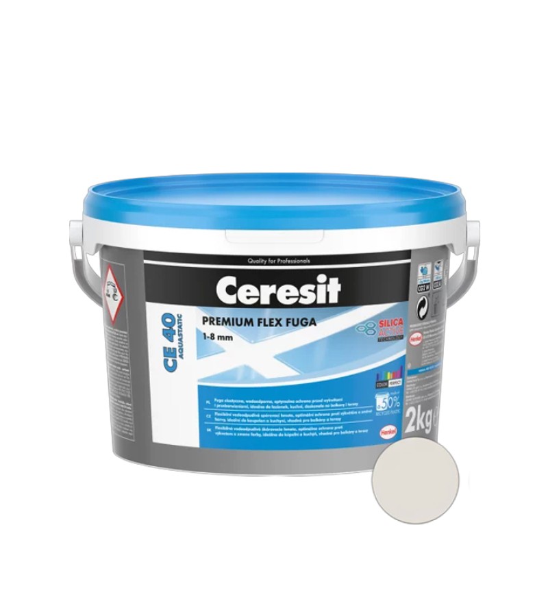 ფუგა CE-40 2კგ წყალმდეგი (პერგამონი) CERESIT — ფუგა