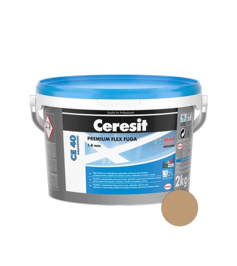 ფუგა "ceresit" CE40 2კგ წყალმდეგი ( ტოფი- TOFFI ) — ფუგა