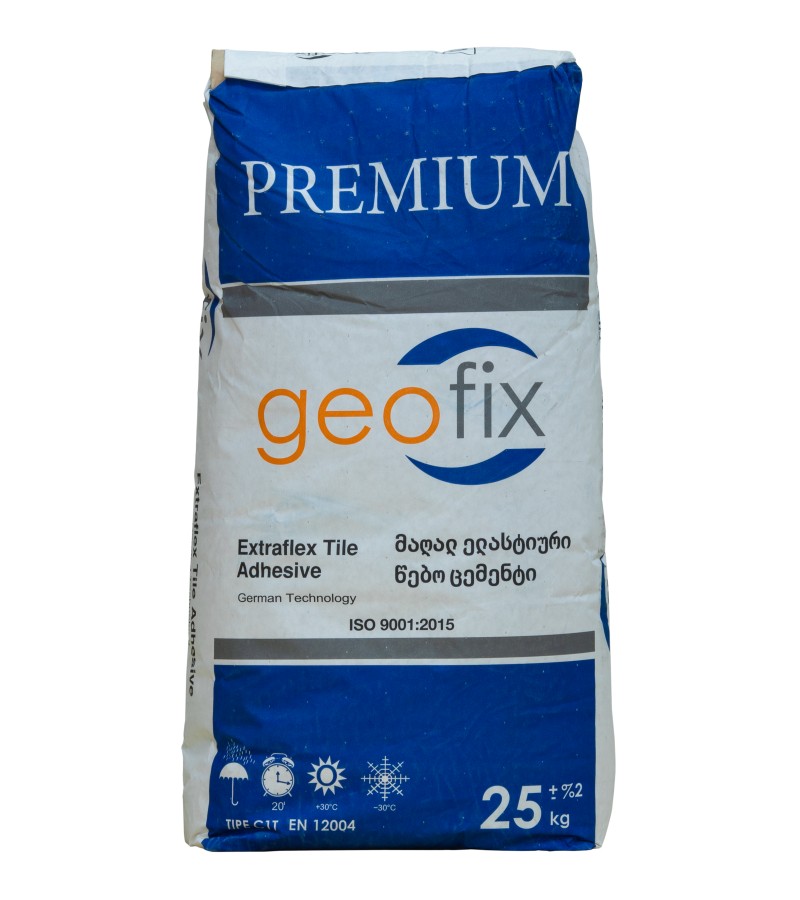 GeoFix Premium ფისოვანი ცემენტი 25კგ — ფისოვანი ცემენტი