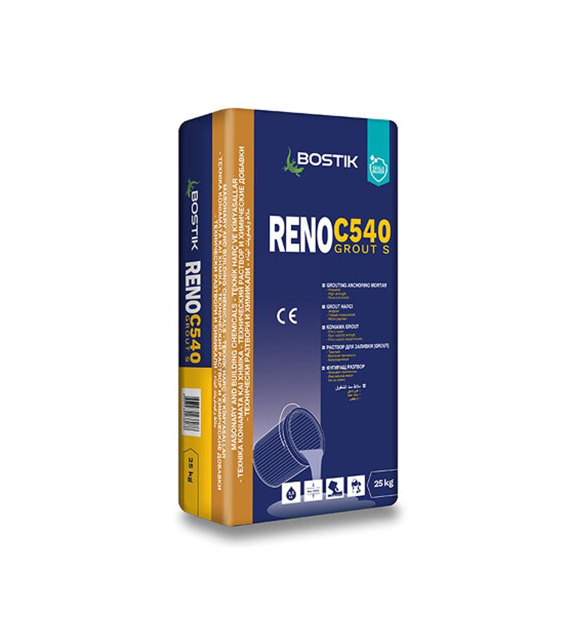 მზა ცემენტი გრაუტი RENO C710 GROUT XL 25კგ. BOSTIK — ცემენტი