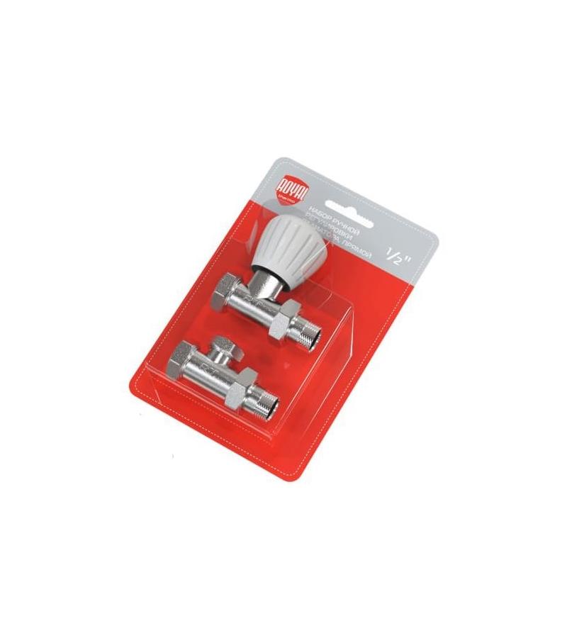 რადიატორის ვინტილი  1/2''  სწორი  RTO 50.009    მწარ. Royal Thermo — ვინტილი