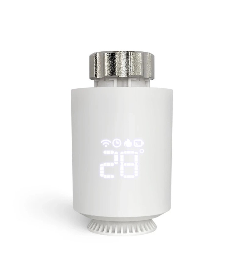 თერმოსტატიკური თავი ელ. Smart Heat  თეთრი  მწარ. Royal Thermo — თერმოსტატი