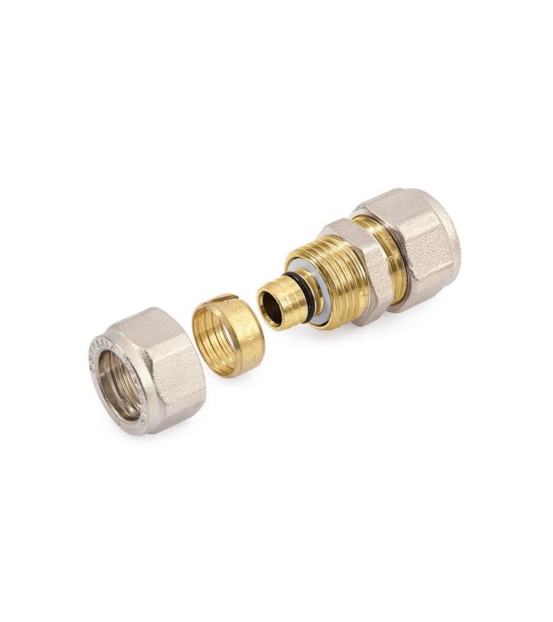 ქურო თითბერის  20-მმ  სისტემა Compr.  GENERAL FITTINGS  ITALY — ფიტინგები