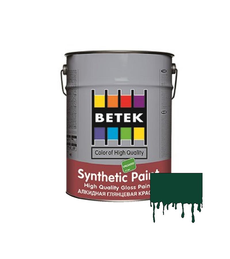 საღებავი Betek Synth. Paint 0.75ლტ #19 D.Green — ზეთის საღებავი
