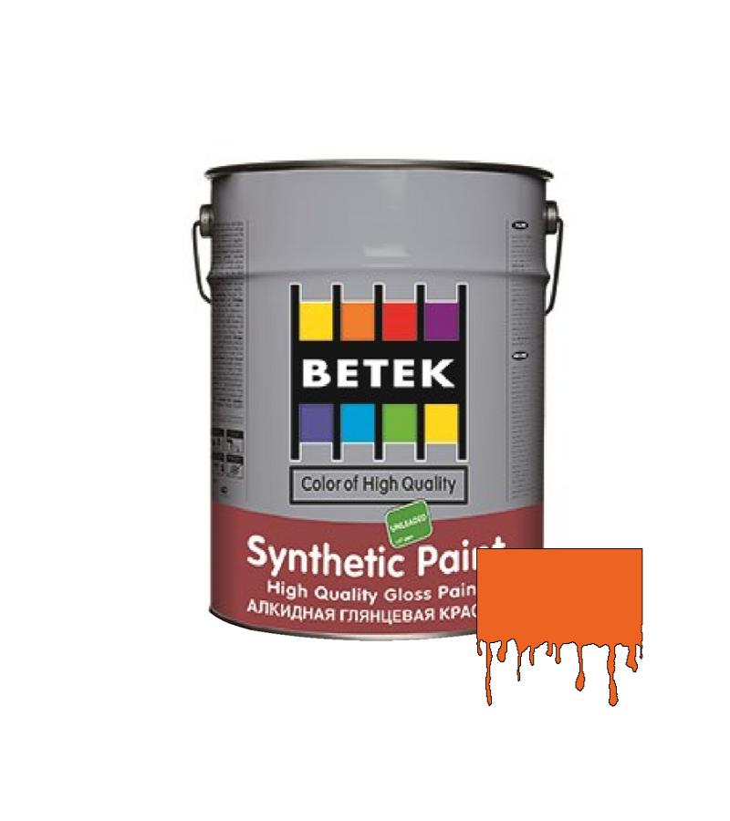 საღებავი Betek Synth. Paint 0.75ლტ #06 O.YELLOW — ზეთის საღებავი