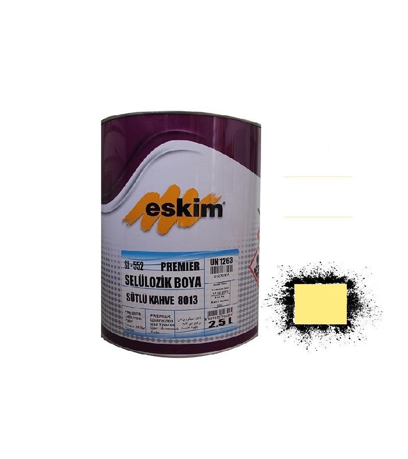 საღებავი Eskim Cellulozik Paint (2020) ყვითელი 2.5ლტ — ზეთის საღებავი