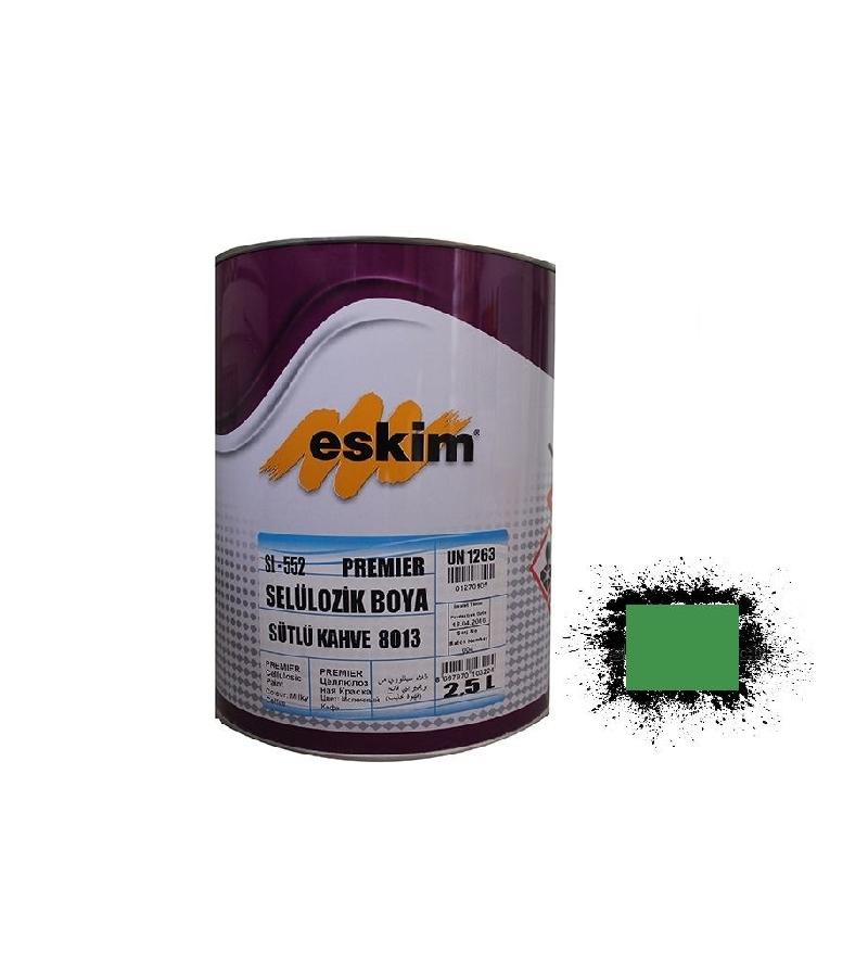 საღებავი Eskim Cellulozik Paint (6001) მწვანე 0.75ლტ — ზეთის საღებავი