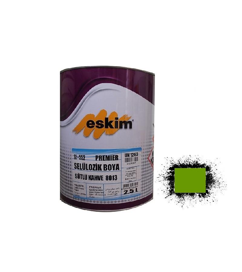 საღებავი Eskim Cellulozik Paint (6011) მ. მწვანე 2.5ლტ — ზეთის საღებავი