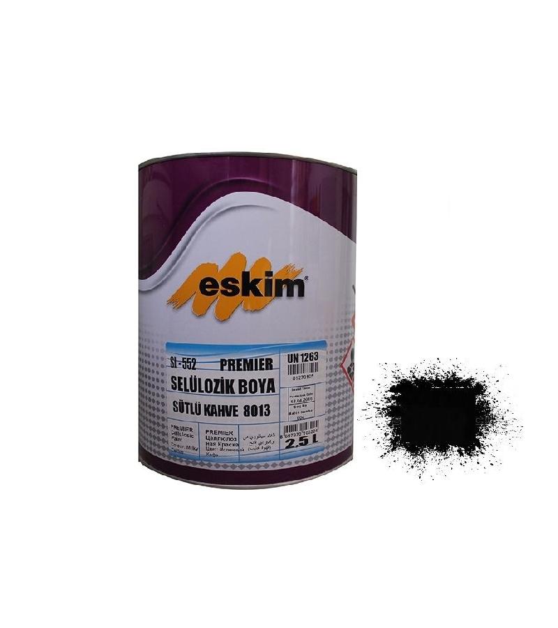 საღებავი Eskim Cellulozik Paint (9018) შავი 0.75ლტ — ზეთის საღებავი
