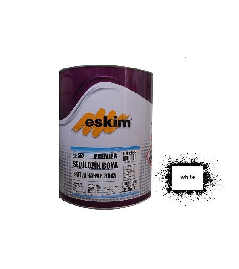 საღებავი Eskim Cellulozik Paint  (9019) თეთრი  12კგ. — ზეთის საღებავი