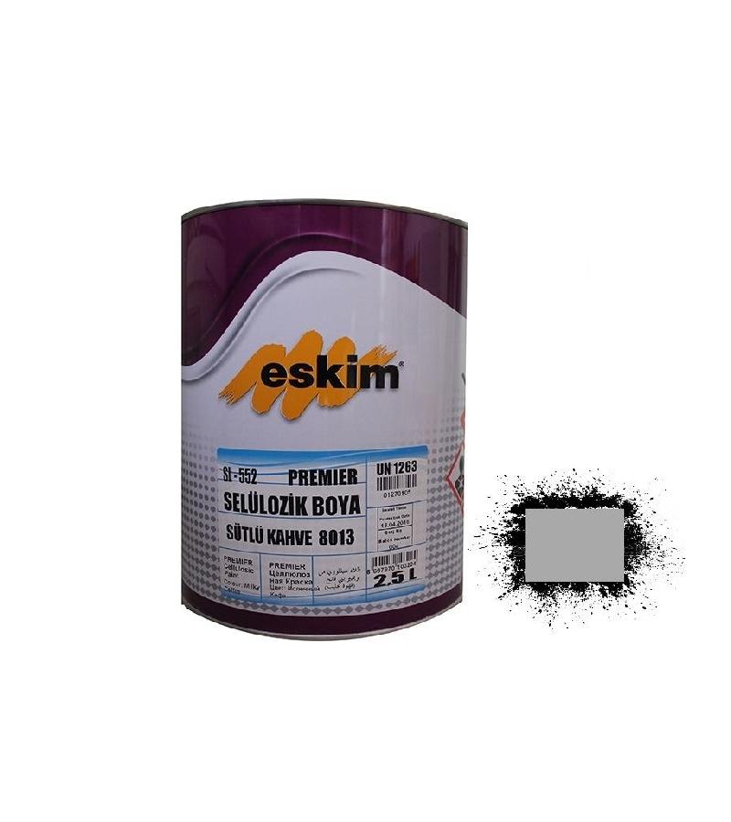 საღებავი Eskim Cellulozik Paint  (Grey) ნაცრისფერი   2.5ლტ — ზეთის საღებავი