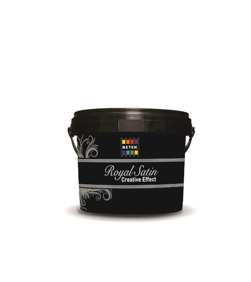 საღებავი (ვენეციანკა) BETEK ROYAL SATIN RG1 2.5 ლტ. — დეკორატიული საღებავი
