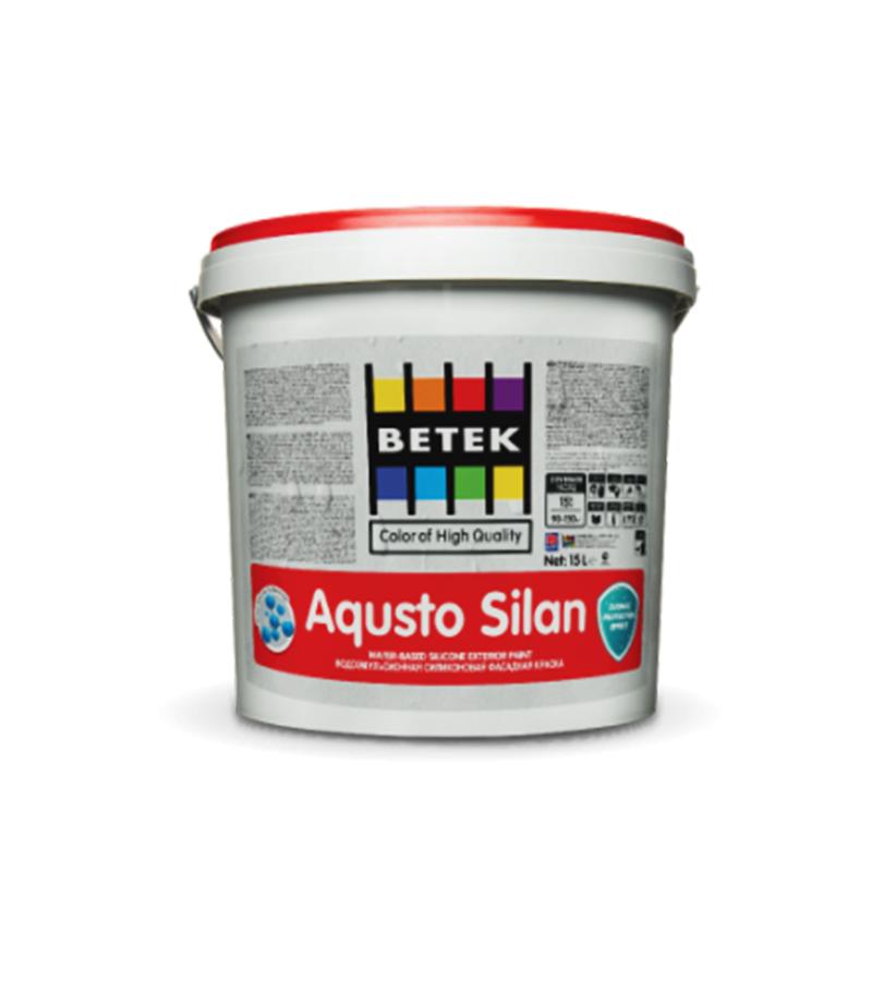 საღებავი Betek Aqusto Silan RG 1 15ლტ — ექსტერიერის საღებავი