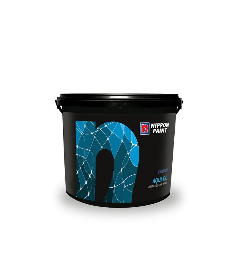 საღებავი  NIPPON  AQUATIC B-1  2.5ლტ — ექსტერიერის საღებავი