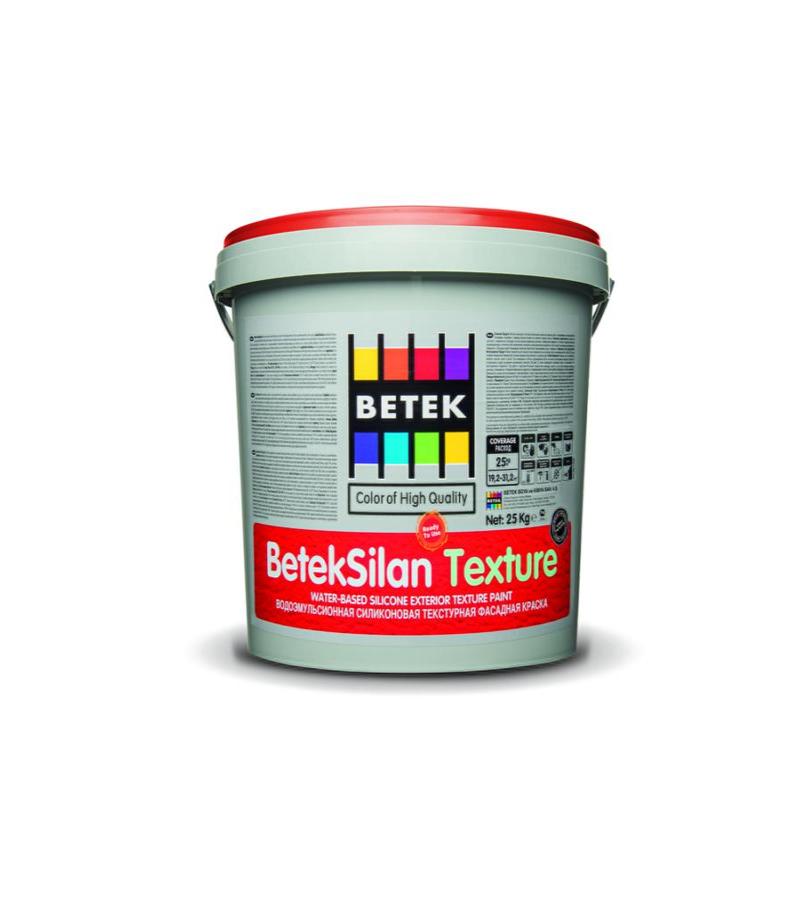 საღებავი Betek Aqusto Silan Texture RG 3 25კგ — ექსტერიერის საღებავი