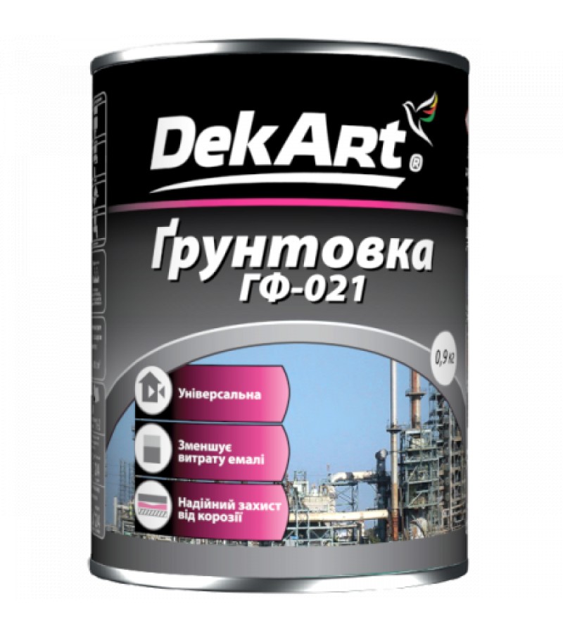 ანტიკოროზიული საღებავი DekArt ГФ-021 серая  2.6კგ. — ანტიკოროზიული საღებავი