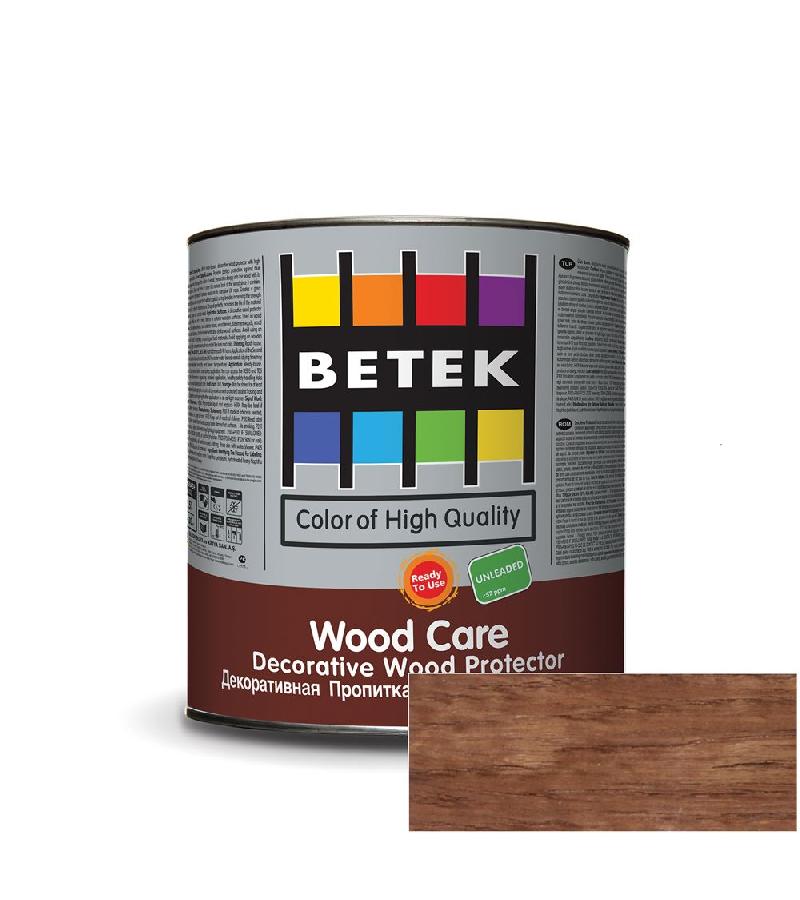 ლაქი Betek Wood Care 2.5ლტ #1005 Rustic Dark Oak — ხის საფარი