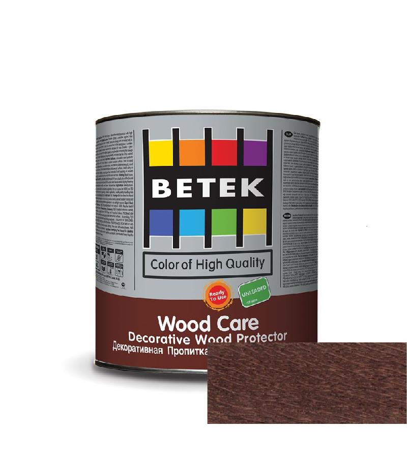ლაქი Betek Wood Care 2.5ლტ #1016 Dark Bordeaux — ხის საფარი
