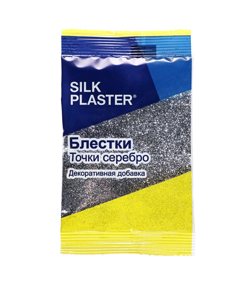 პიგმენტი თხევადი შპალიერისთვის 10გრ SILVER მწარ. Silk Plaster — ტონერები