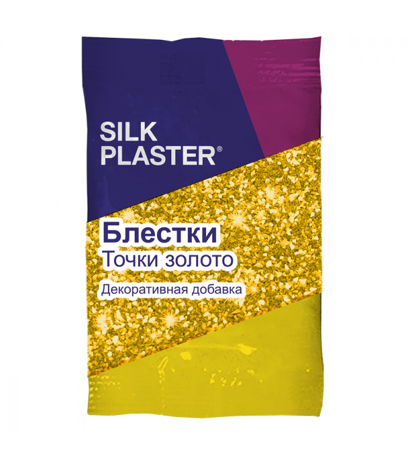 პიგმენტი თხევადი შპალიერისთვის 10გრ GOLD მწარ. Silk Plaster — ტონერები